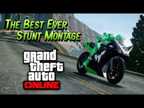 montage - GTA 5 Stunts - Awesome Stunt Montage - Best Stunt Montage In GTA 5 Online ! (GTA 5 Stunts)