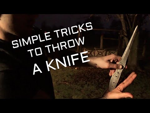 how to properly throw a knife