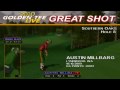 Golden Tee Great Shot on Southern Oaks!