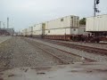 CSX & NS together on SB long intermodal. Rare.