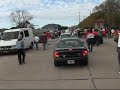 caravana a la salida