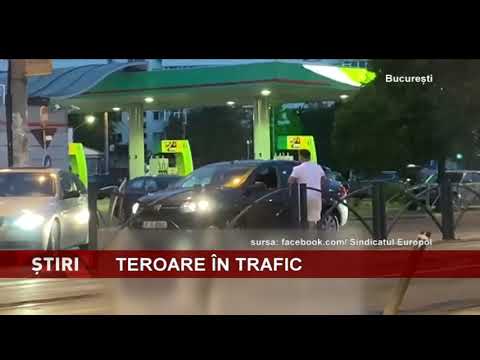 Șofer agresat în trafic, în București