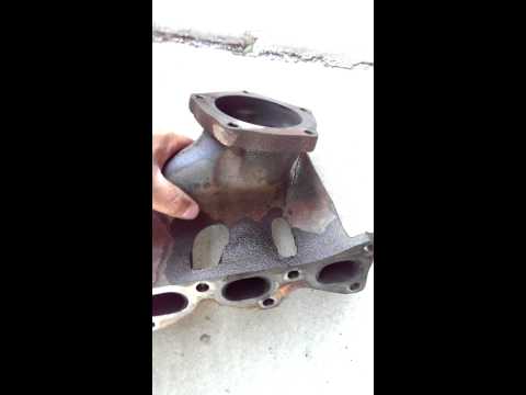 Manifold replacement 98 Kia loud noise from engine