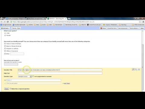 how to create questionnaire