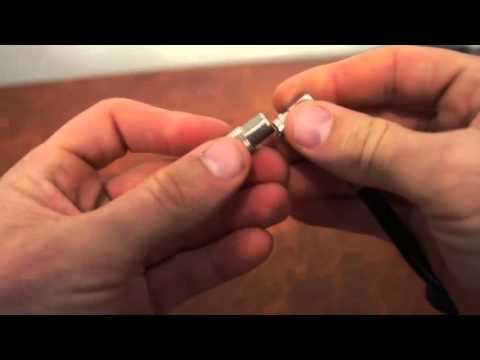 how to fit hq coax plug