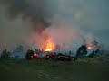 Wildfire near Mound House, Nevada, June 26, 2006