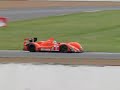 Nigel Mansell Ginetta Zytek Red 5 Le Mans Series Silverstone 2009 2