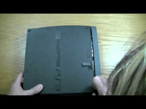 how to remove ps3 hard drive