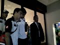 El plantel recibe el afecto de los hinchas