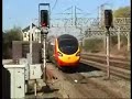 Pendolinos pass Tamworth low level