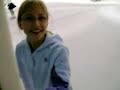 Castillo kids 1st time ice skating