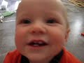 Alvin 8 months and 1 day old - walking!