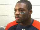 Auburn's Mario Fannin talks to reporters after Auburn's loss to South Florida.
