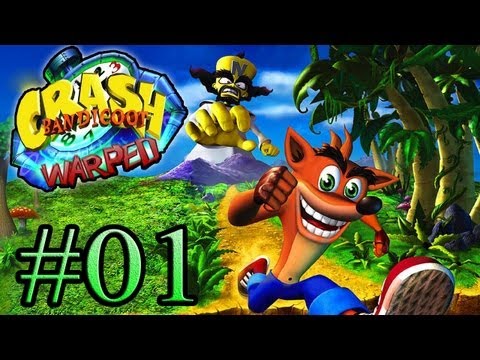crash - Parte 1 do meu Let's Play do game Crash Bandicoot Warped, jogo exclusivo para PS1. Espero que gostem =D Siga-me no twitter: http://www.twitter.com/guilhermeo...