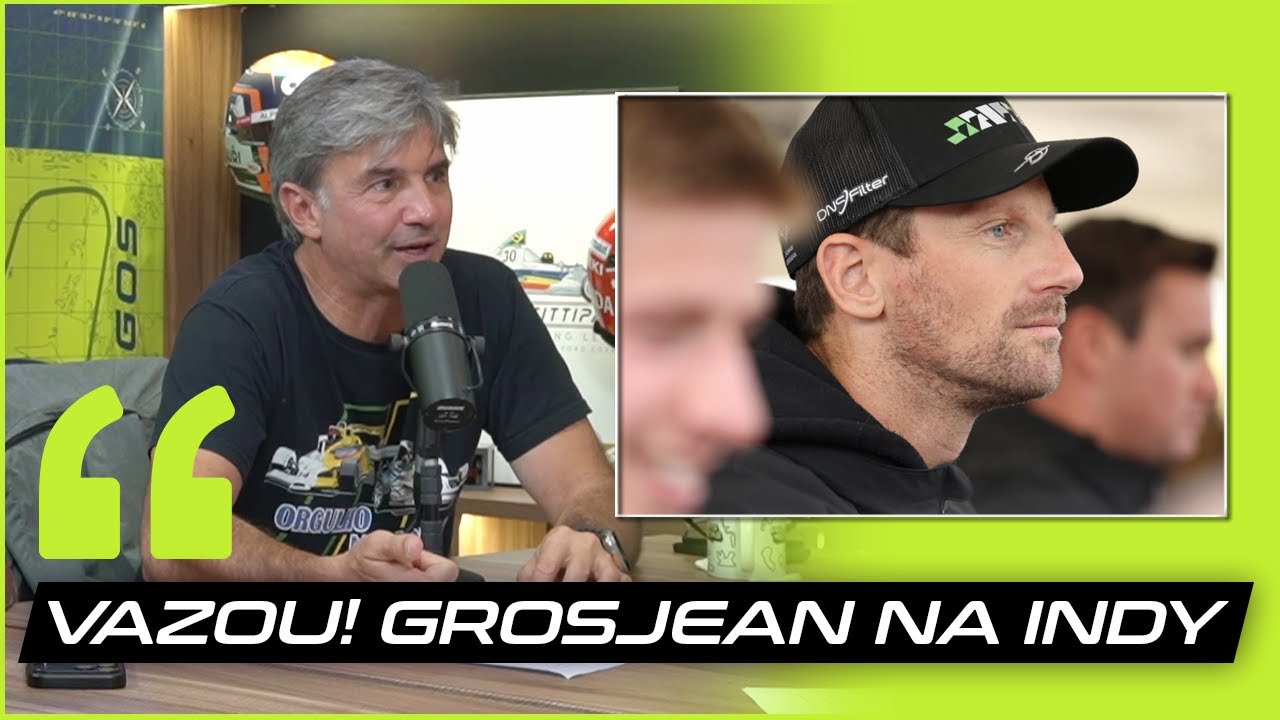 Grosjean de volta! O "vazamento" na Indy e o que esperar do francês na Dale Coyne #cortes