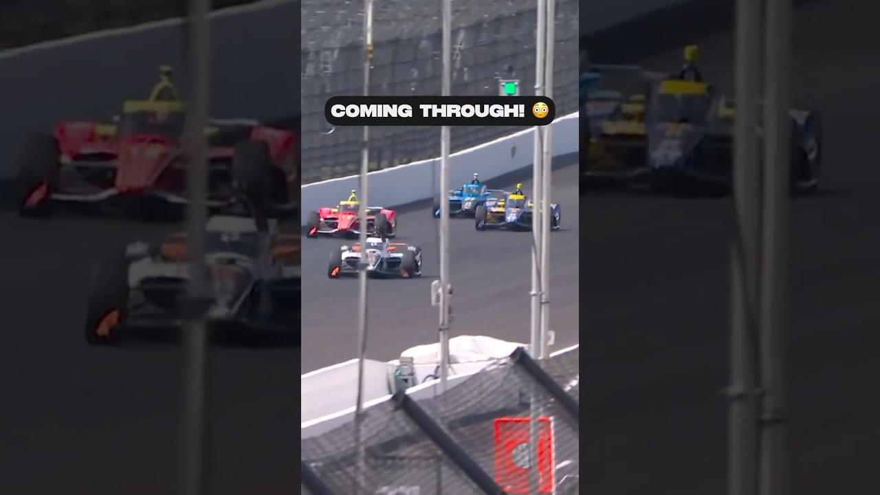 It's only Practice 1! 😅 #indycar #racing #indy500