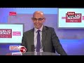 gilles leclerc (public s�nat) et guillaume durand (radio classique) ont re�u ce matin l'ancien ministre claude all�gre dans l'�mission en route vers la pr�sidentielle. (paris - 19 janvier 2012)
