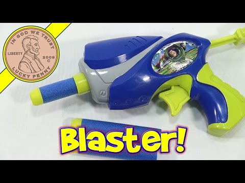 toys - Here is the next gun in our toy gun series! Watch as LPS-Dave tests the Toy Story Buzz Lightyear Blaster to see how it fires. Buy Here ▷ http://luckypennyshop.com/toy-story-buzz-lightyear-cosmi...