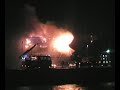 Brand op Scheveningen bij rederij van der Zwan