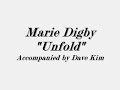marie digby   unfold  accompanied by dave kim on violin 