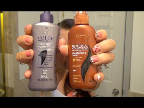 how to apply semi permanent hair dye