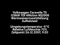 aufheiztest standheizung vw t5
