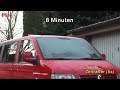 Aufheiztest Standheizung VW T5