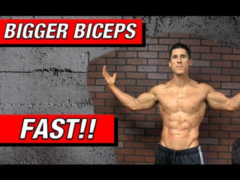 exercise - Grow your biceps fast by training like an athlete with ATHLEAN-X! http://athleanx.com/x/growfast Biceps growth is actually one of the easier things to achiev...