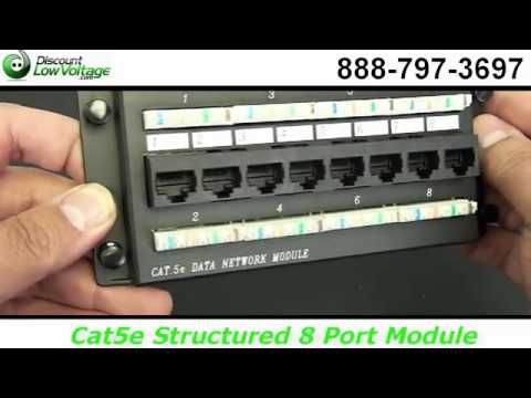 how to connect rj45 to patch panel