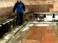 Ostia Antica Forum Baths Latrine