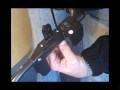 Fitting of a metal umbrella holder to a PowerPro Electric Golf Trolley