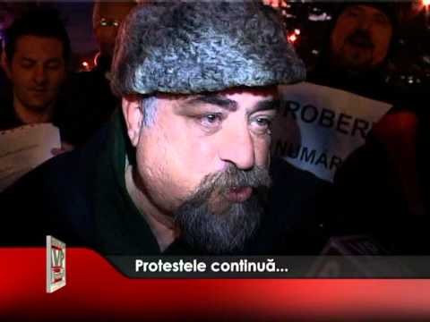 Protestele continuă