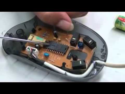 how to repair optical mouse sensor