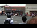An energetic freshman student will always be remembered, as the boy who lived. I did not film this, but was present at the epic foam sword fight. Update: No buses present in this video were fatally injured. www.statesman.com Bus driver running a red light: CONFIRMED; I will be posting that video soon. The student, Nick, is fine and was released from the hospital around 3:45PM the same day, May 4th, 2012. I also feel the need to clarify the situation to those unfamiliar with the roads around UT campus. This sword fight took place on Guadalupe St just in front of the Co-op. The 