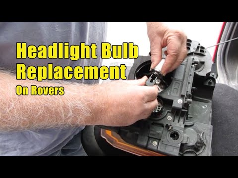 Headlight Bulb Replacement: Instructions for Land Rover LR3