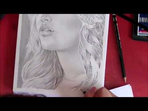 how to draw jennifer lawrence