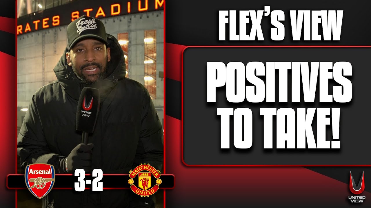 Mistakes Cost Us, But Positives To Take! | Arsenal 3-2 Man United | Flex's View