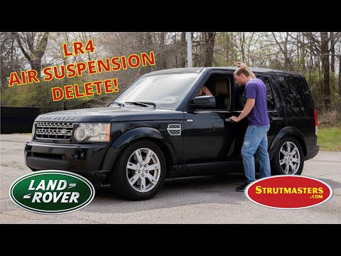 Land Rover Discovery 4 LR4 Suspension Conversion Installation