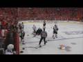Kris Letang vs Darroll Powe Apr 19, 2009
