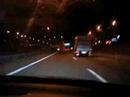 Audi @night on the streets of Warshaw