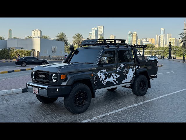 Toyota Land Cruiser V8 GXL with Upgraded Shape video