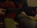 Me playing a Bossa Nova