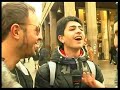 Mitch & Squalo - La Chance cantata dai passanti in duomo