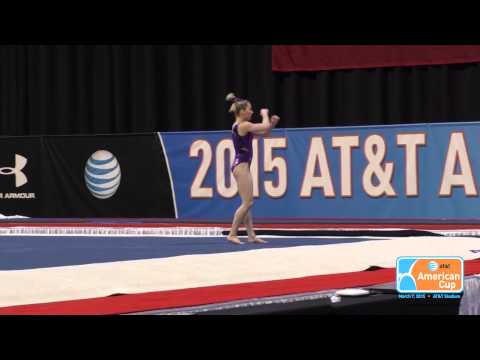 MyKayla Skinner - Floor Exercise - 2015 AT&T American Cup Podium Training