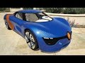 Renault DeZir 2010 для GTA 5 видео 5