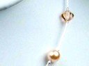 Cultured Pearl Coin Necklace Bridesmaids Jewelry