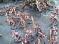 Blue Table Painting- Ka Horne Daemons