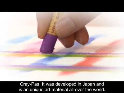 how to set oil pastels on paper