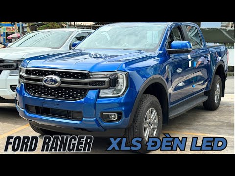 FORD RANGER XLS MÀU XANH NÂNG CẤP ĐÈN LED |FORD NAM SÀI GÒN 0932.304.322|