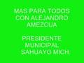 Alejandro Amezcua Presidente